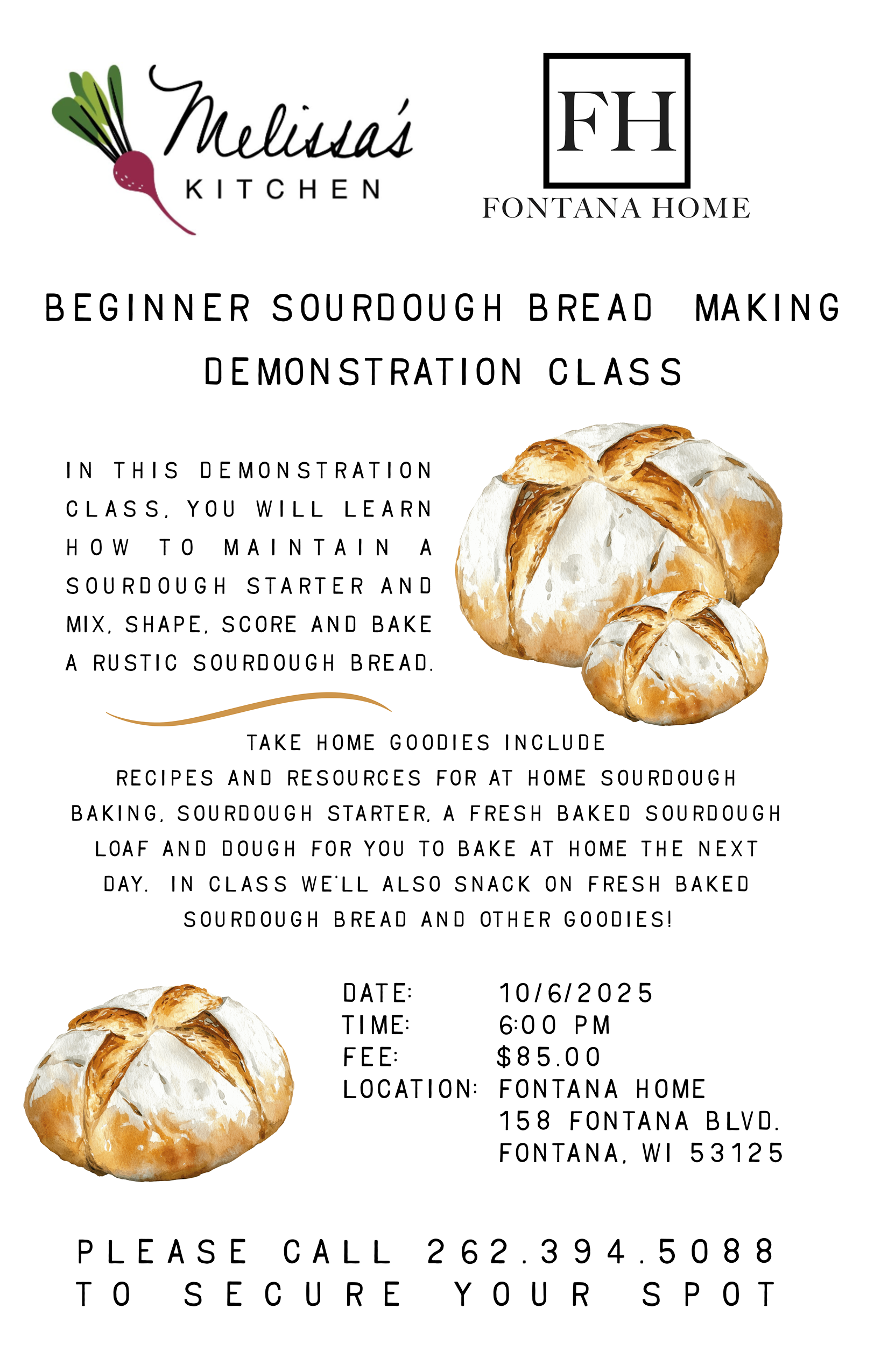 Beginner Sourdough Bread Making Demo