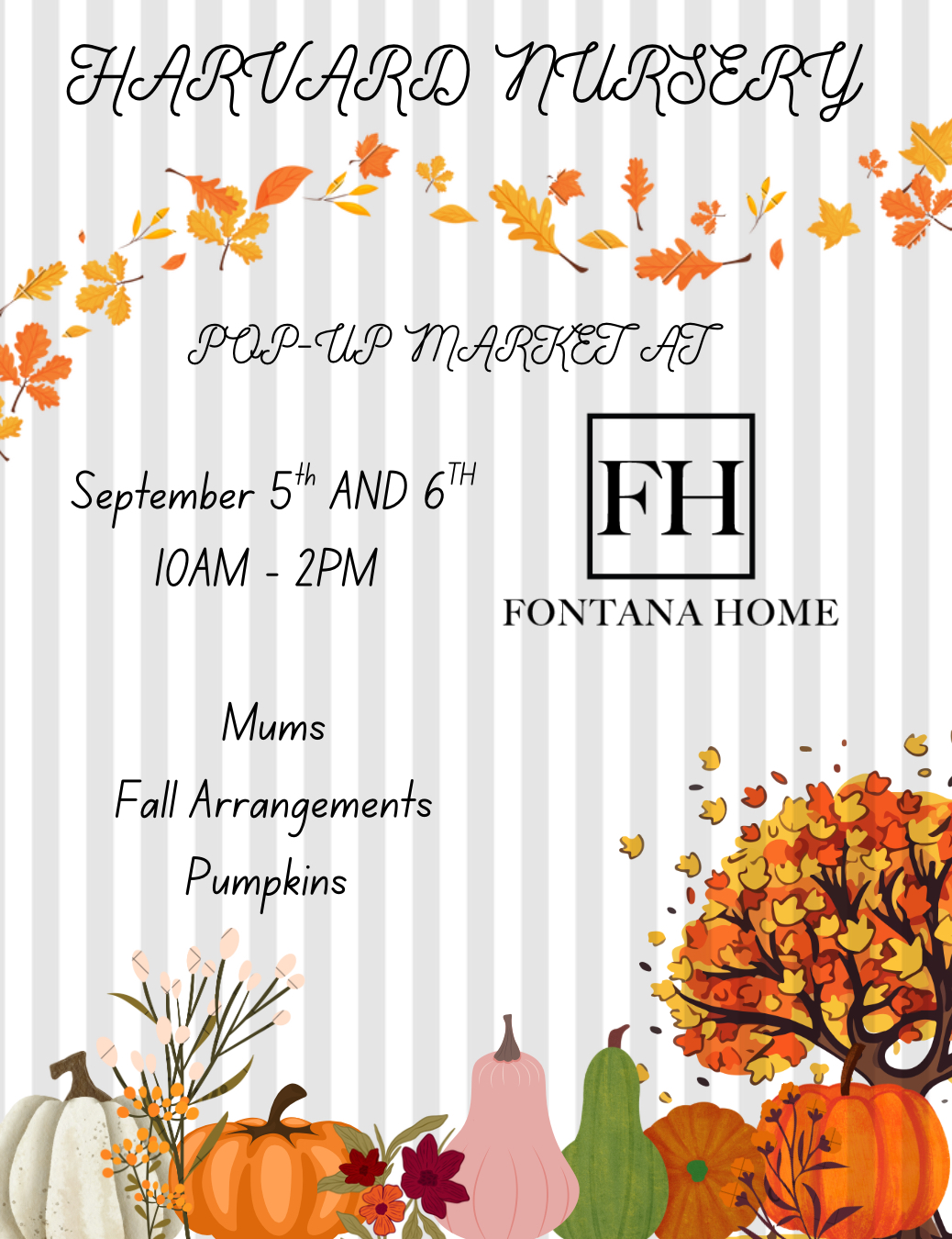 Harvard Nursery Pop Up