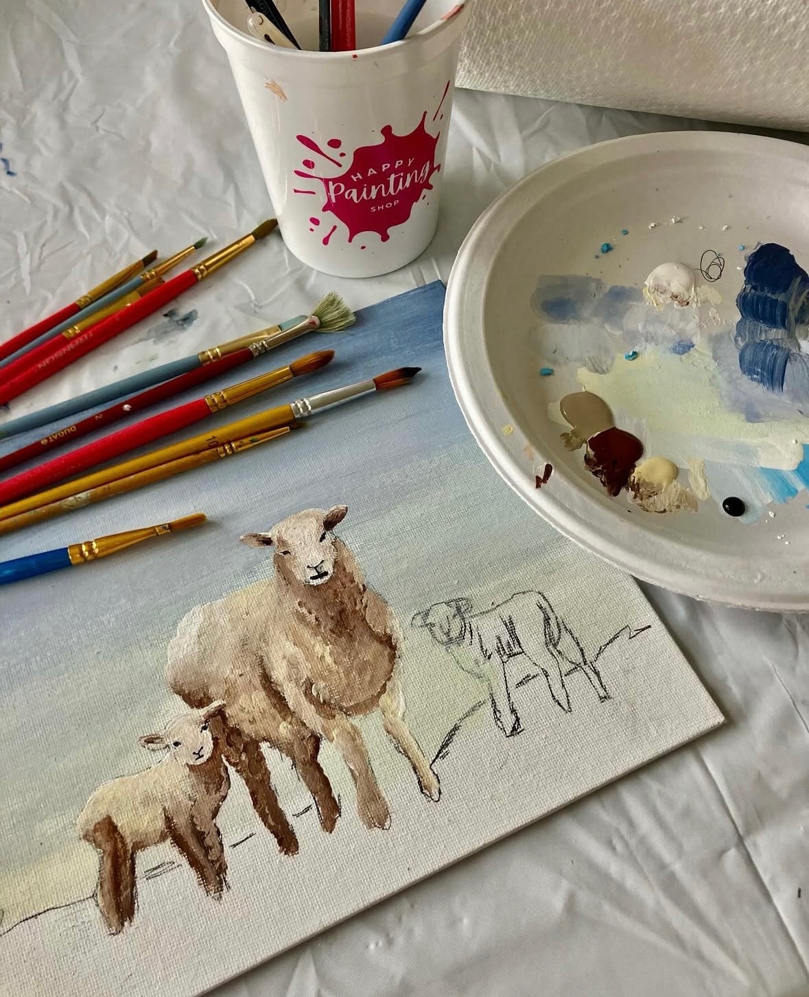 Painting Class with Liz Sincox